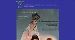 Desktop Screenshot of preciouslifemissions.org